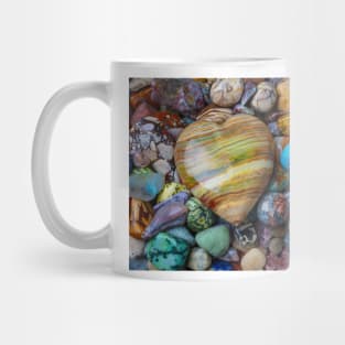 Gorgeous Heart Stone Mug